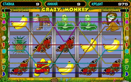 игровой слот crazy monkey