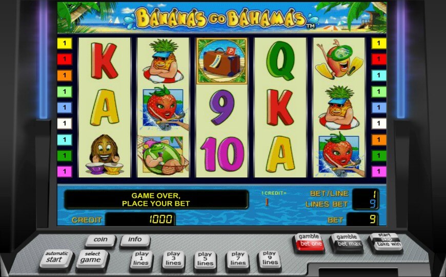 Слот bananas go bahamas